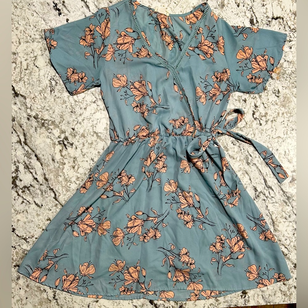 Cute flower farm style dress